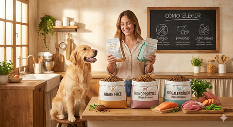 Grain Free, monoproteico, hipoalergénico: ¿cuál necesita tu perro?