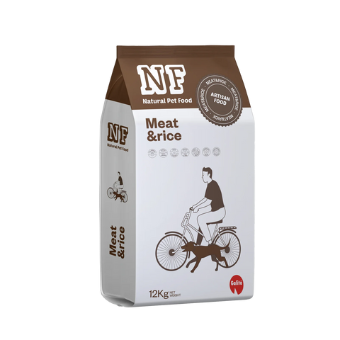 Monoproteico | Pienso Perros Meat & Rice | NF