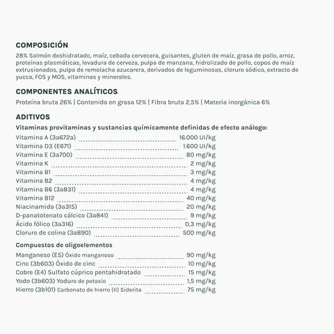 Monoproteico | Pienso Perros Salmon & Rice | NF