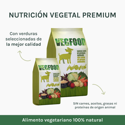 Pienso Perros Vegetariano | VEGFOOD